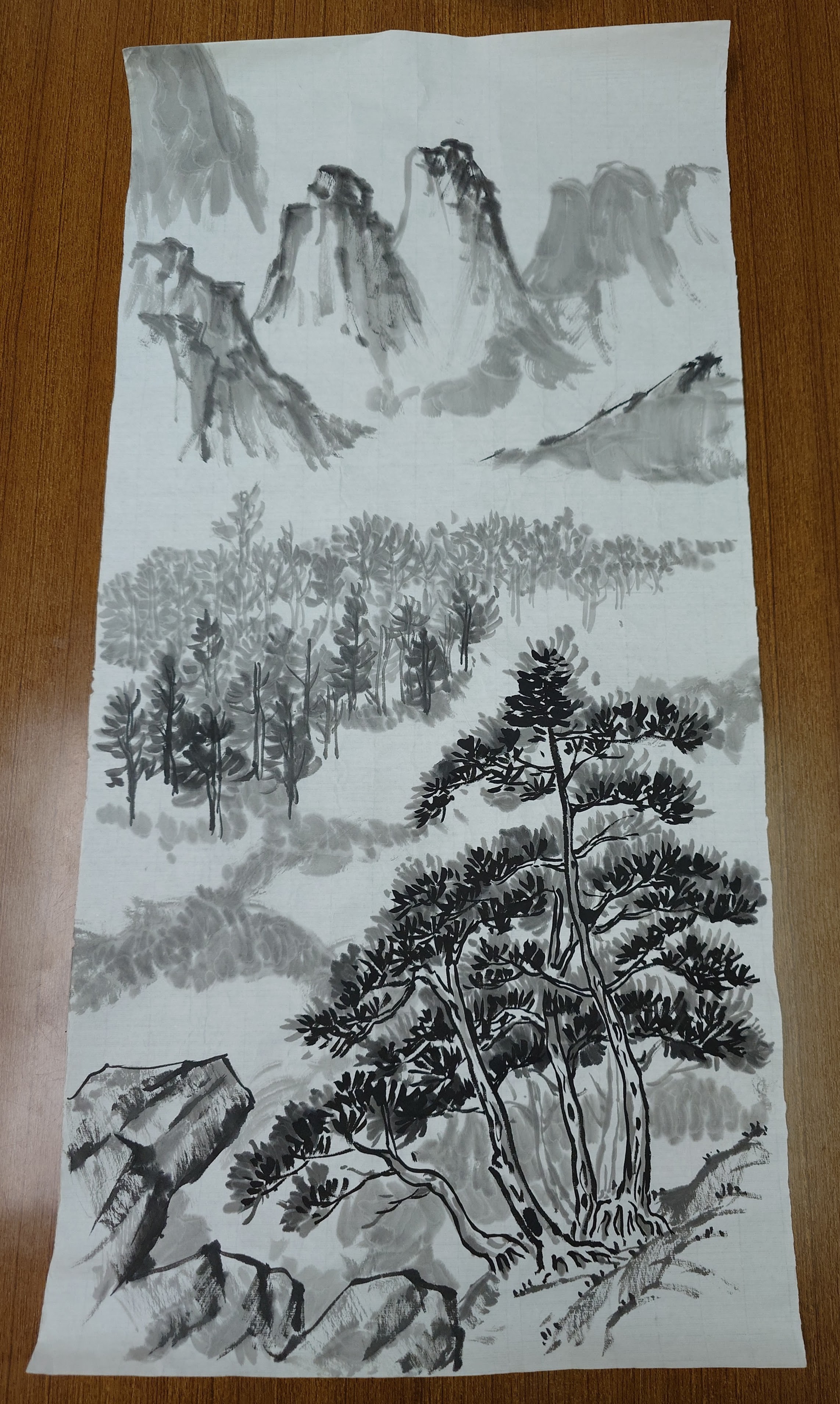 編號13秋林遠意